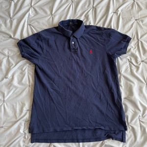 Navy Polo Collared Shirt